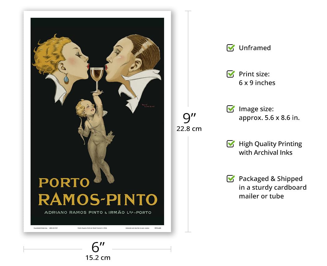 Amazon.com: Porto Ramos-Pinto - Couple Kissing Cupid Port Wine