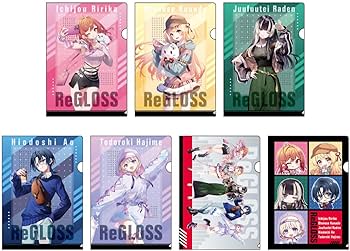 Amazon.co.jp: ホロライブ ReGLOSS GIGO コラボ クリアファイル 各種