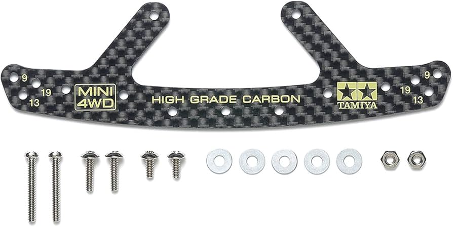 Amazon.co.jp | タミヤ ミニ四駆特別企画 HG カーボンフロントバンパー