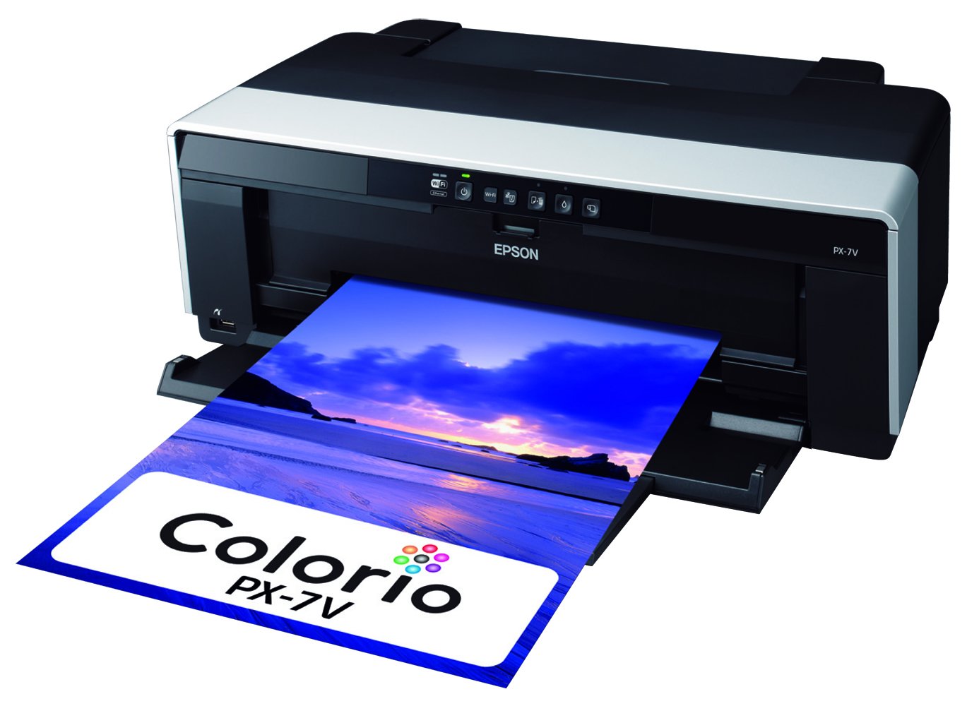 Amazon.co.jp: EPSON Colorio インクジェットプリンター PX-7V 有線