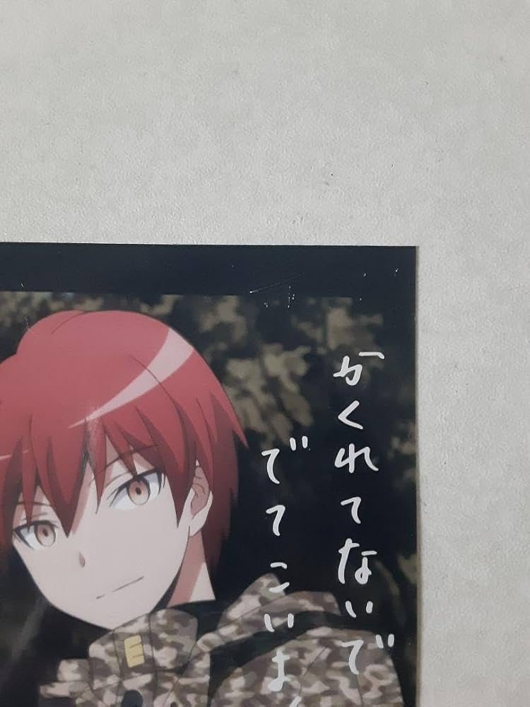 Amazon.co.jp: 暗殺教室 ブロマイド 赤羽業 堀部イトナ : おもちゃ