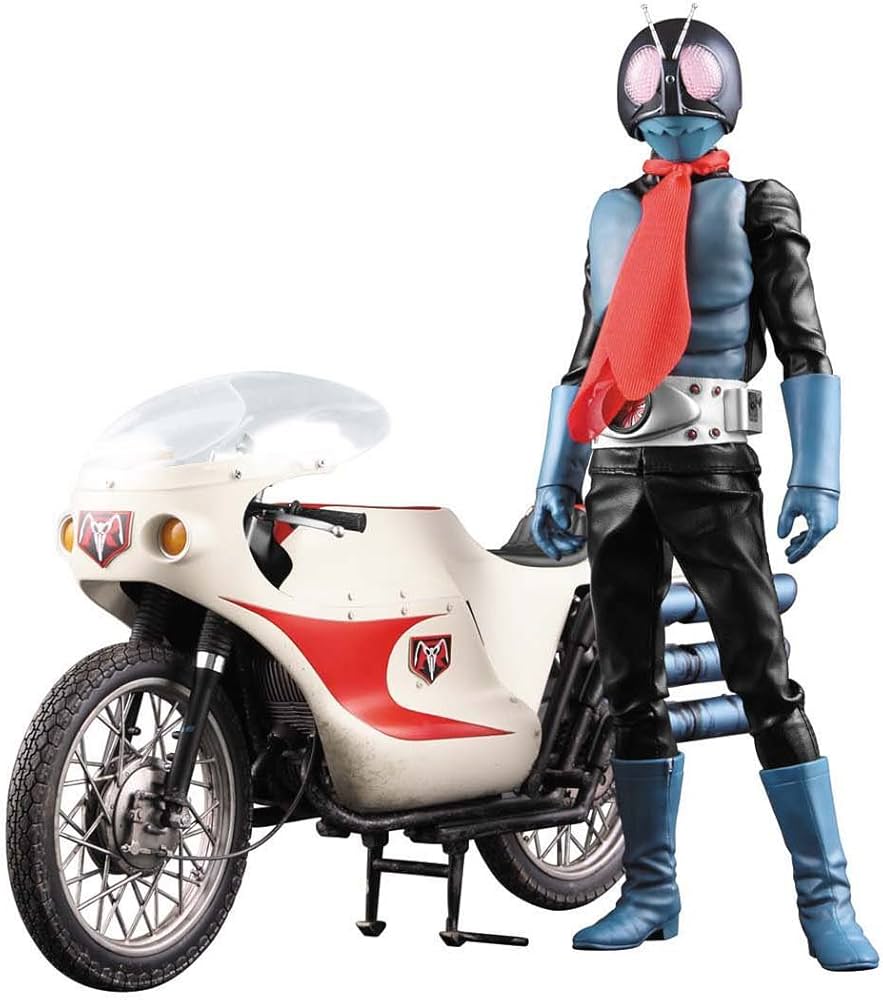 Amazon.com: RAH DX Masked Rider Old 1st ver. 3.5 & Cyclone : Toys