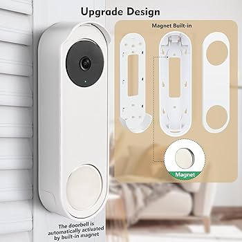 Amazon.com: Anti-Theft No Drill Doorbell Mount Compatible with