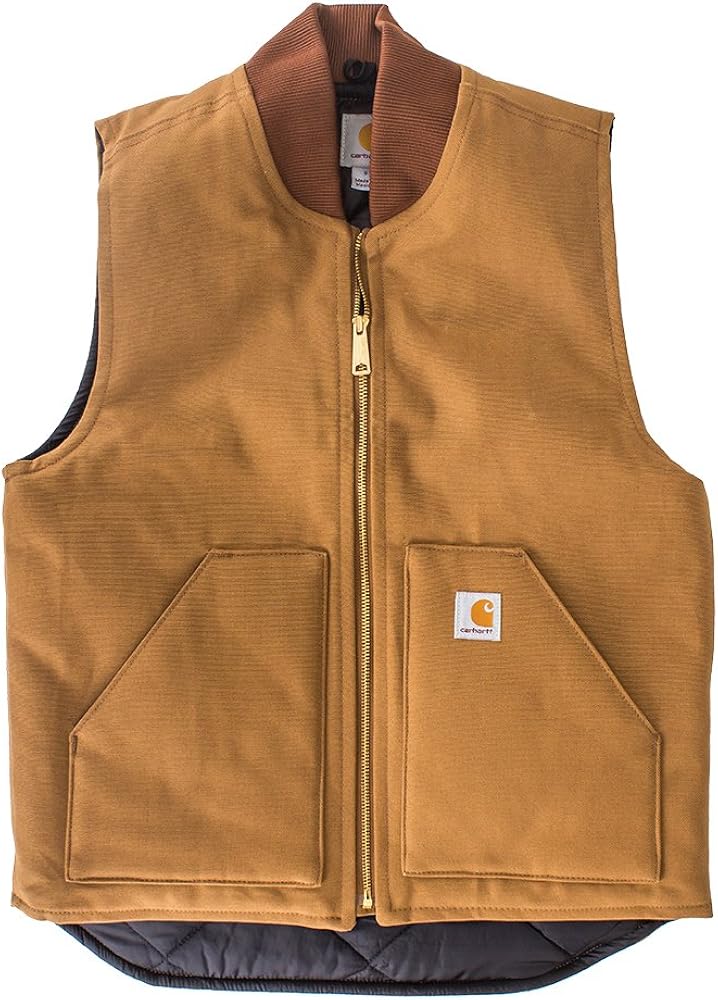 Amazon | [CARHARTT] カーハート ベスト V01 ダックベスト メンズ 裏地