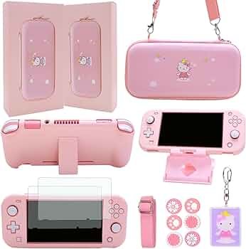 Amazon.com: GUTIAL Accessories Bundle for Nintendo Switch Lite