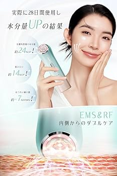 Amazon.co.jp: 美顔器 美容器 RF美顔器 EMS微電流 目元ケア 口元ケア