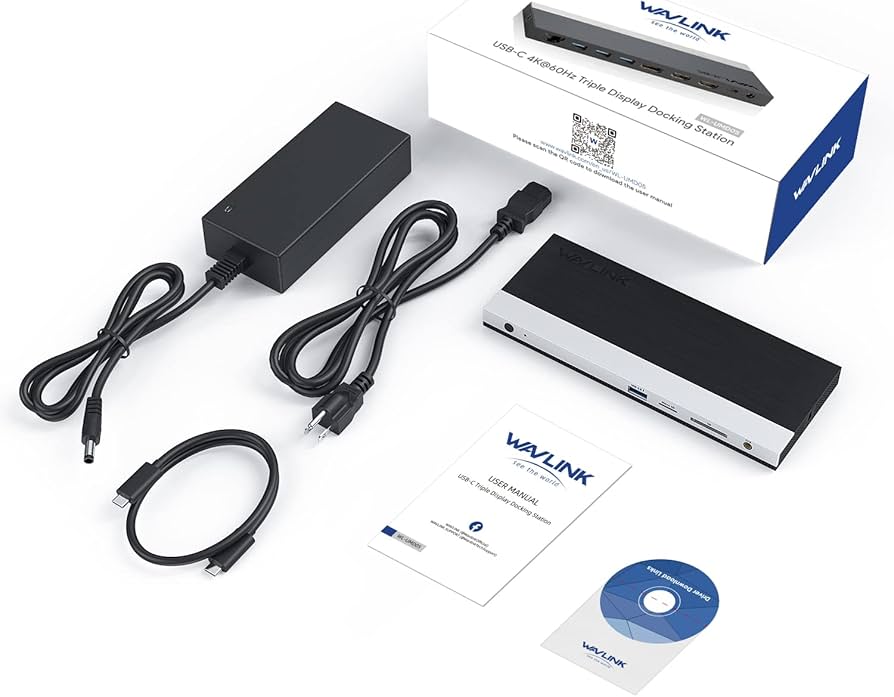 Amazon.co.jp: WAVLINK USB-C 4K ドッキングステーション 85W出力