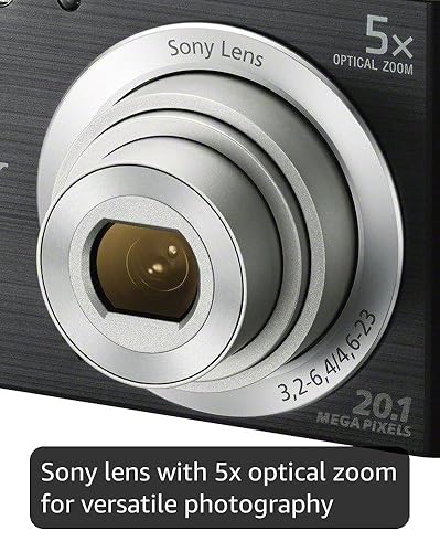 Amazon.com : Sony Cyber-Shot DSC-W800/B 20.1MP Super HAD CCD