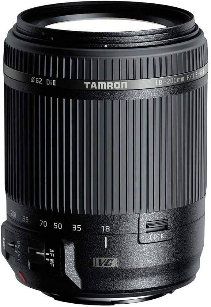 Amazon.com : Tamron AF 18-200mm F/3.5-6.3 Di-II VC All-in-One Zoom