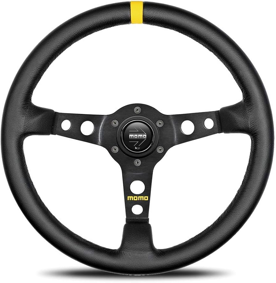Amazon | MOMO(モモ) ステアリング MOD.07 35パイ BK M-41