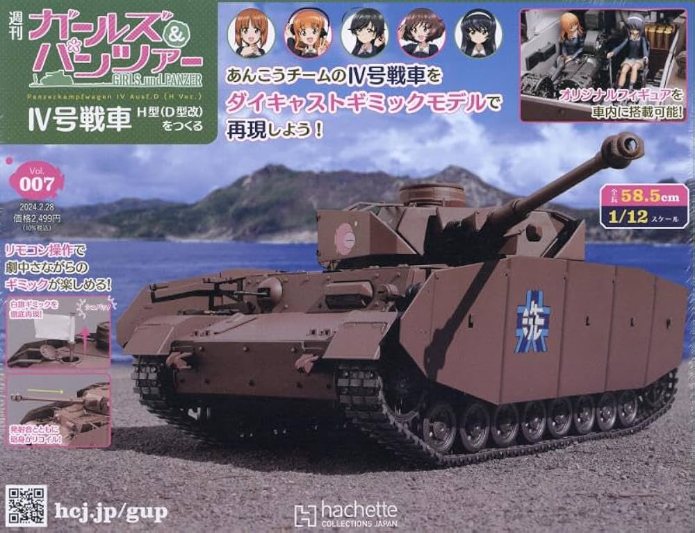 Amazon.co.jp: ガールズ&パンツァー IV号戦車 H型(D型改)をつくる(7