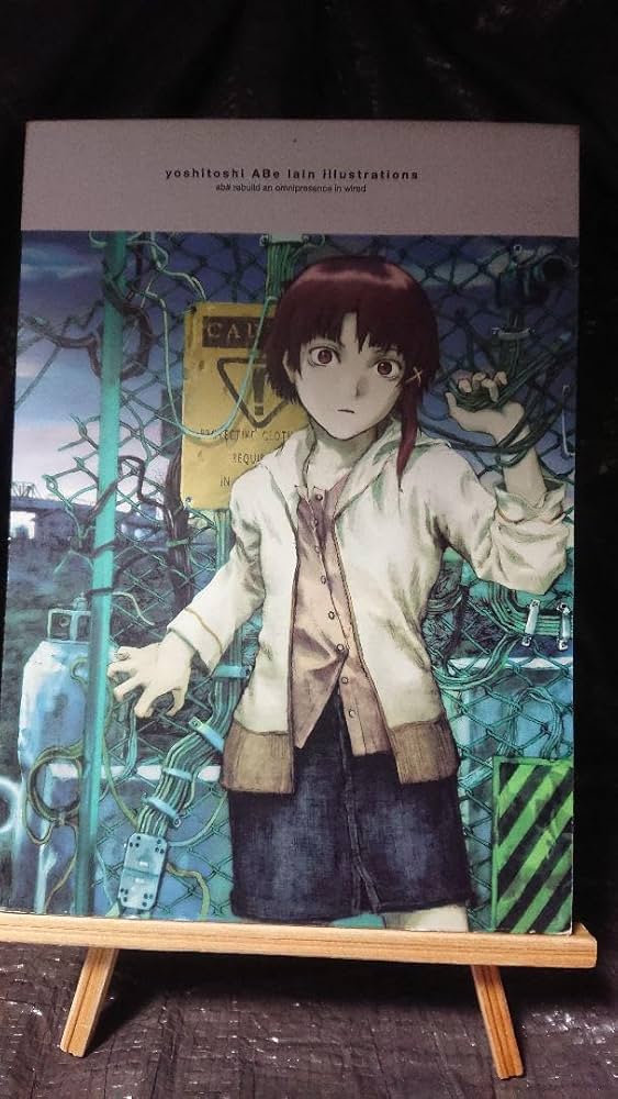 serial experiments lain 画集 カバー帯付き 安倍吉俊 serial
