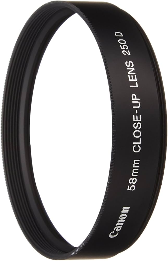 Amazon | Canon クローズアップレンズ 250D 58mm | クローズアップ