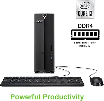 Amazon.com: acer Aspire XC-895-UR11 Desktop | 10th Gen Intel Core