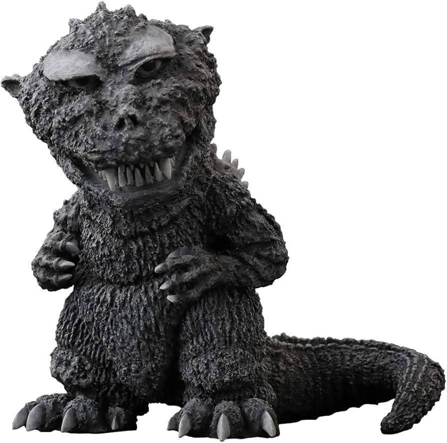 Amazon | デフォリアル ゴジラ 1955 一般流通版 全高約130mm 塗装済み