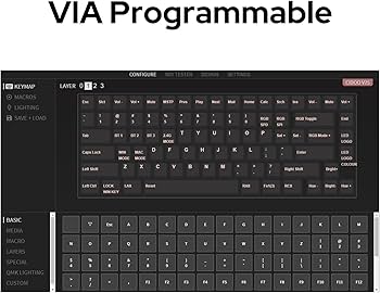 Amazon | EPOMAKER CIDOO V75 VIA Programmable Mechanical Keyboard