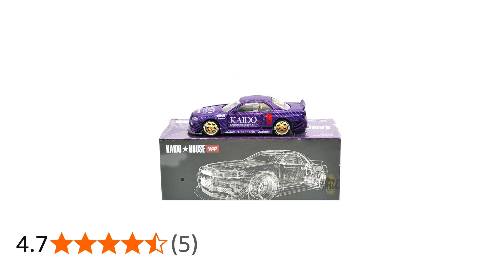 Amazon.co.jp: MINI GT 1:64 Scale Model KAIDO HOUSE - NISSAN