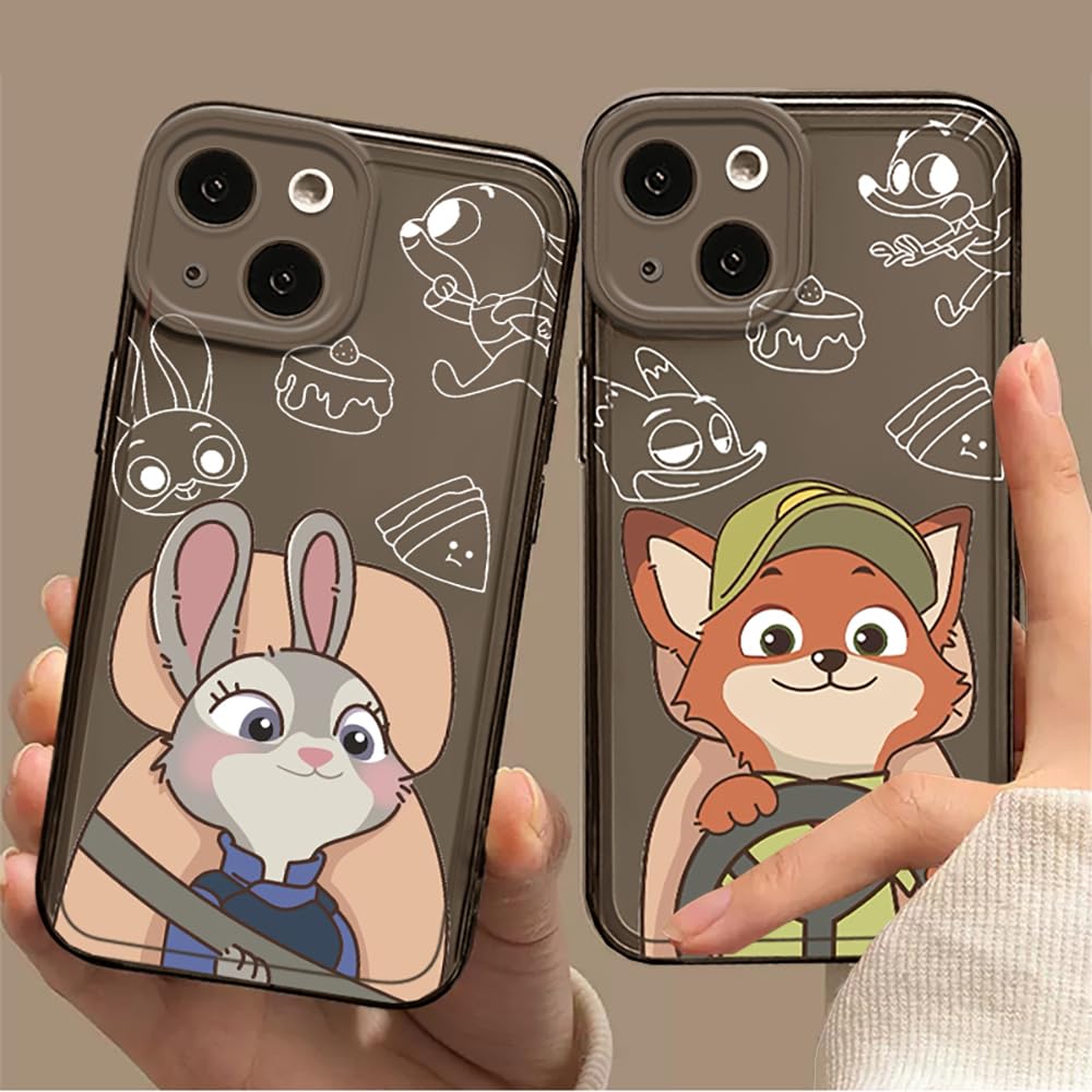 Amazon.co.jp: CASETK iPhone 14用 ケース ズートピア Zootopia Nick