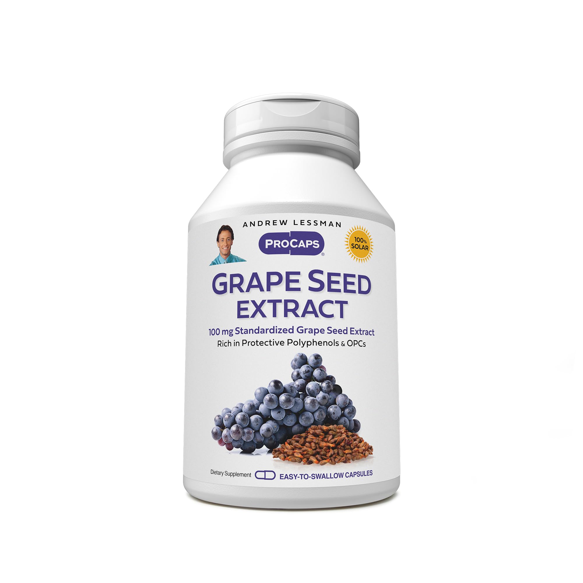 Amazon.com: ANDREW LESSMAN Grape Seed Extract 60 Capsules - 100 mg