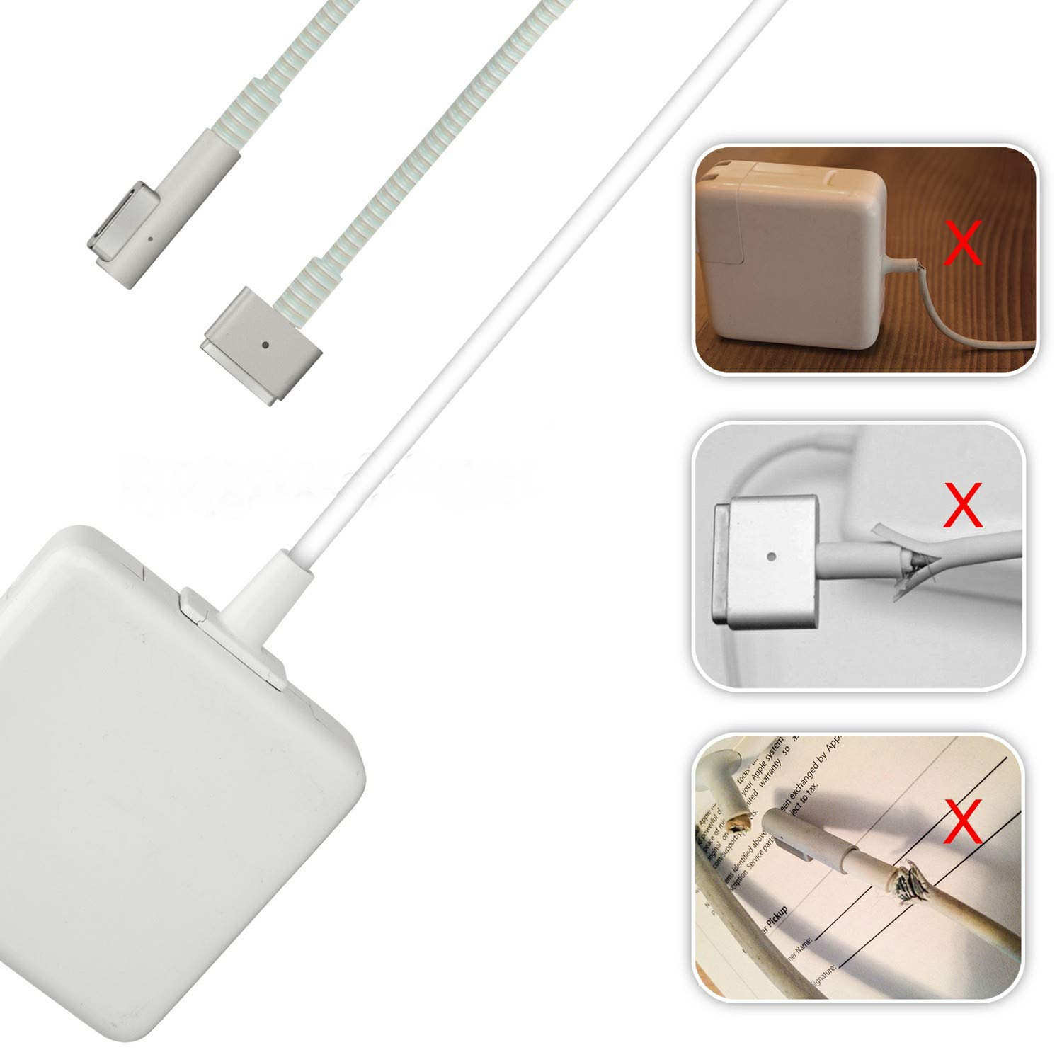 Amazon | MacBook Charger Cable Protector -充電ケープル保護カバー