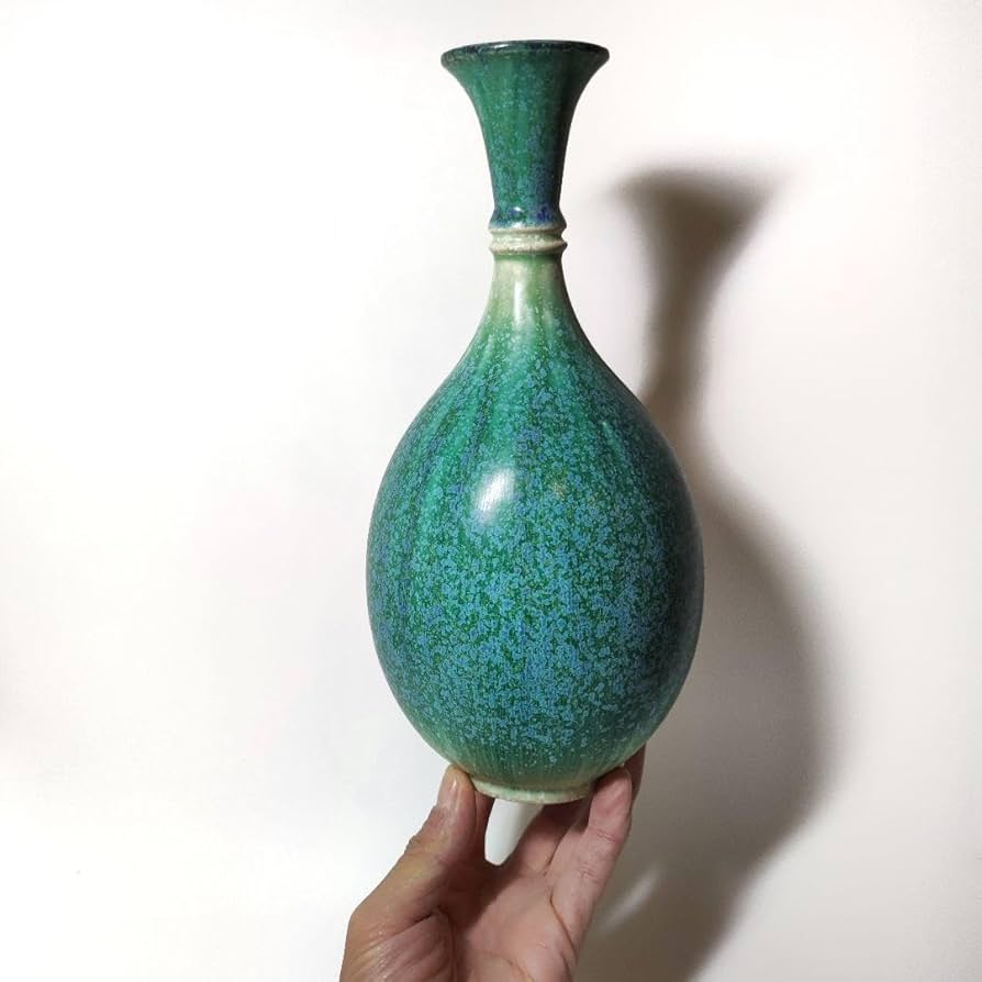 Amazon.co.jp: 京焼 華善窯 窯変花瓶 華道家元池坊 花器 : ホーム