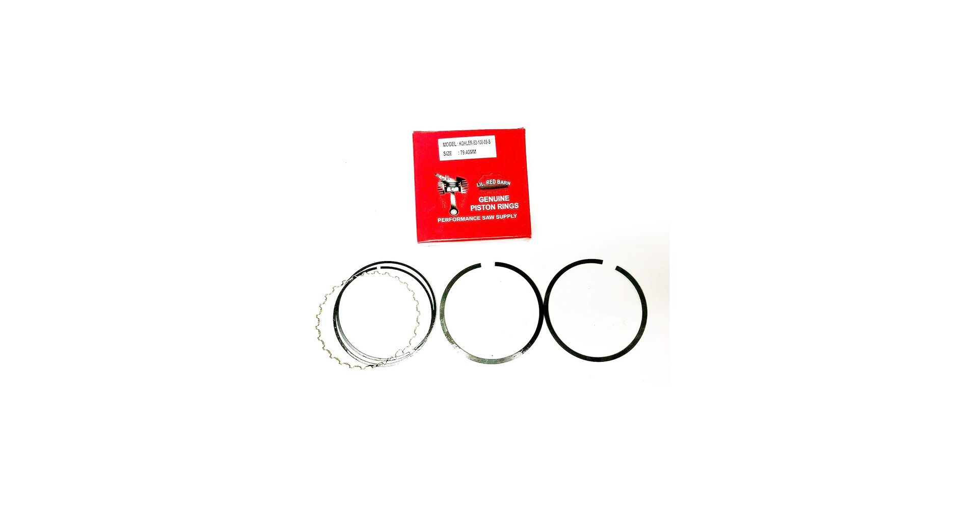 Amazon.com: Lil Red Barn Piston Ring Set Compatible with Kohler