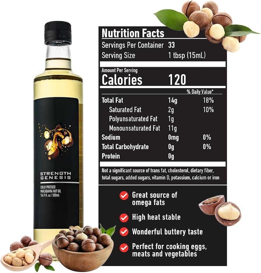 Amazon.com : Vegan Cooking, Cold-Pressed Australian Macadamia Nut