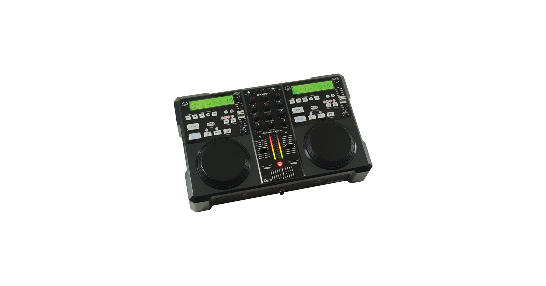American Audio CK-1000MP3 Dual CD / MP3 Player with Mixer In One