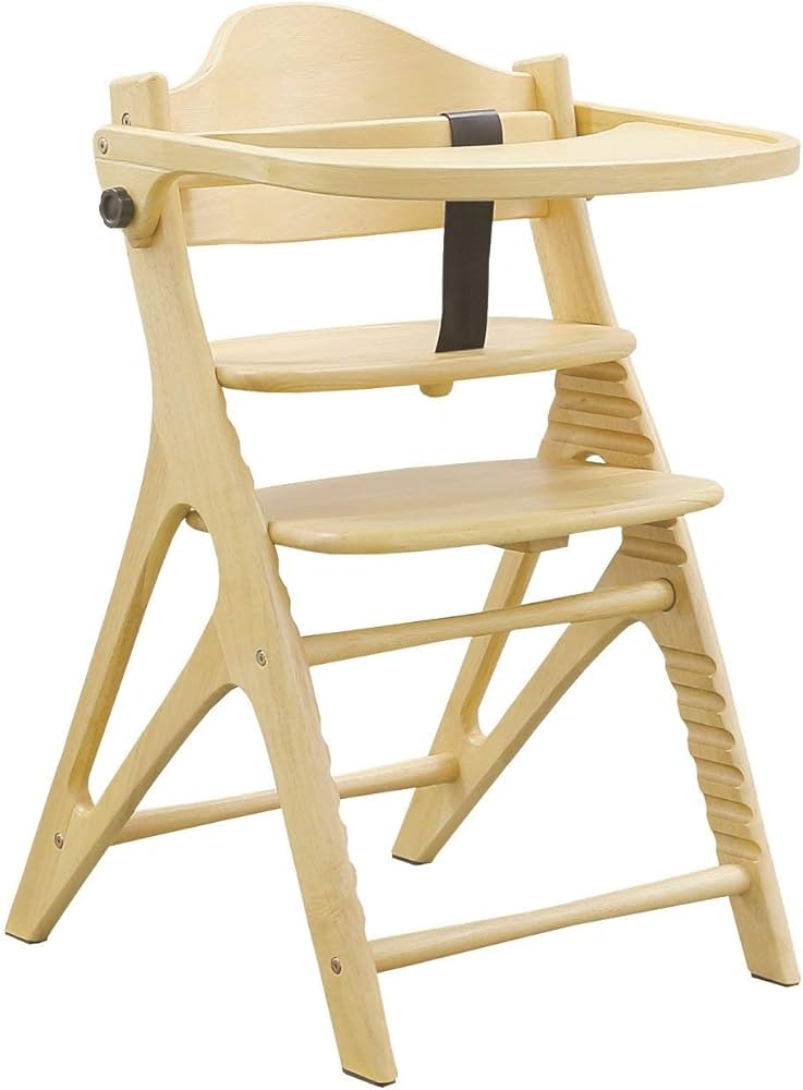 Amazon | 大和屋 の 安心な ベビーチェア アッフルチェア 【 テーブル