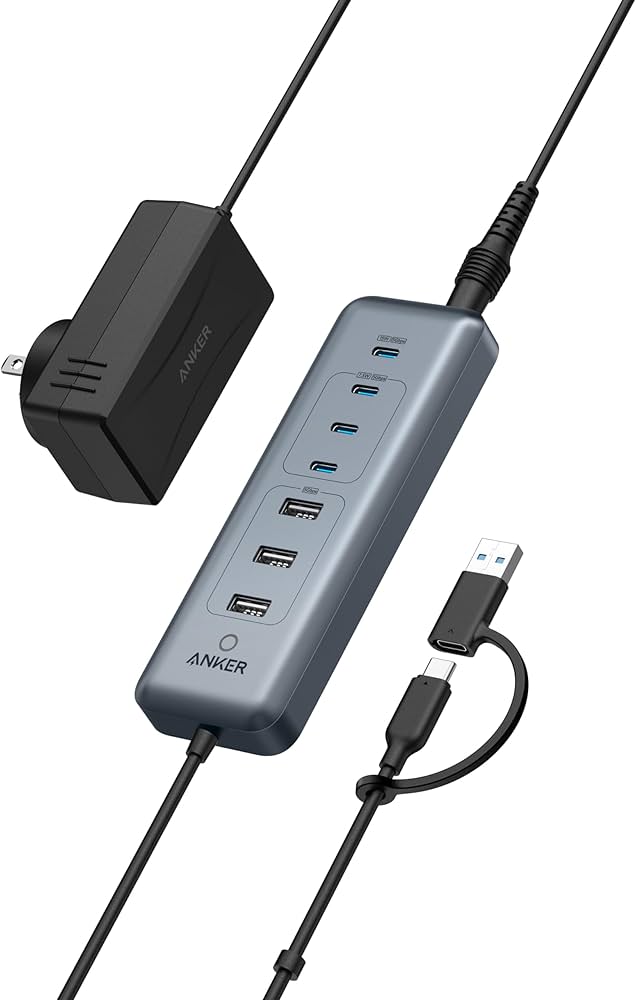 Amazon.com: Anker USB C Hub, 8-in-1 5Gbps Data Hub, USB Splitter