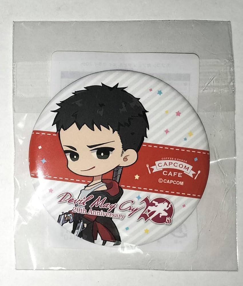 デビルメイクライ ダンテ DMC2 缶バッジ カプコンカフェ 6弾 デビル
