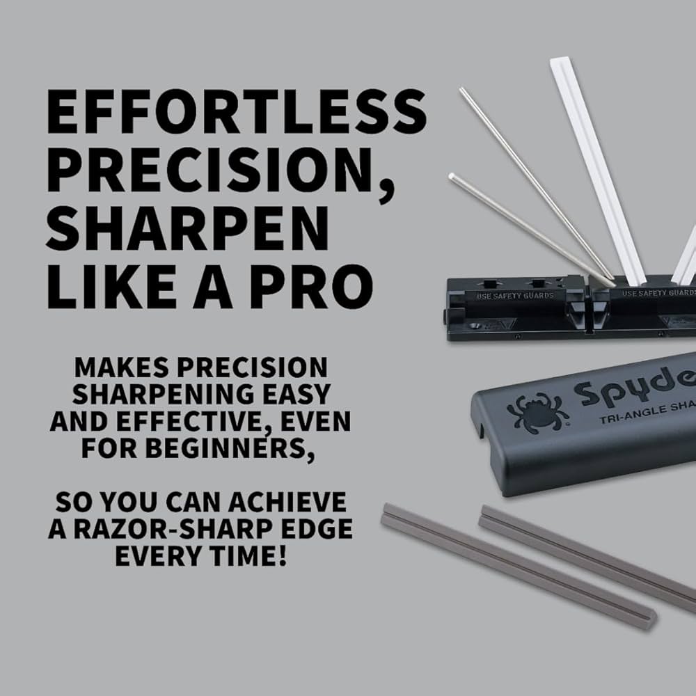 Amazon | Spyderco 三角形シャープメーカーナイフ研ぎ器 204MF