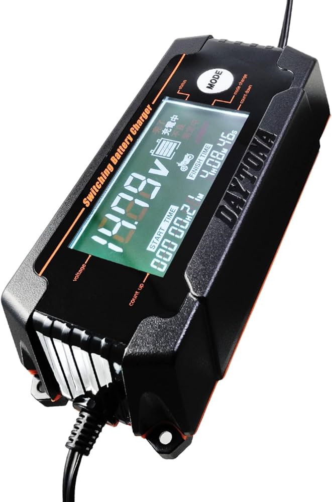 Amazon.co.jp: デイトナ(Daytona) バイク バッテリー充電器 車兼用