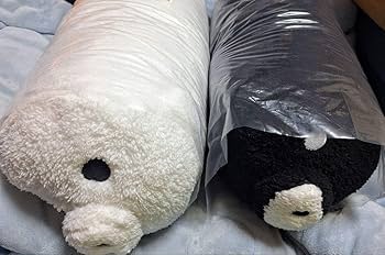 Amazon.co.jp: モノクロブー ぬいぐるみXLプレミア 全2種 白 黒 ブタ