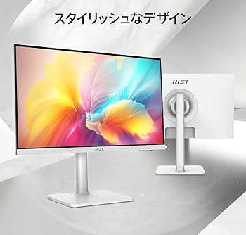 Amazon.co.jp: MSI Modern MD2412PW ビジネスモニター IPSパネル フル