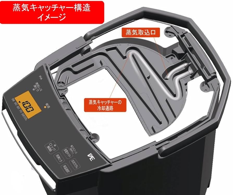 Amazon | 蒸気レスVE電気まほうびん PIA-A220RI | タイガー魔法瓶