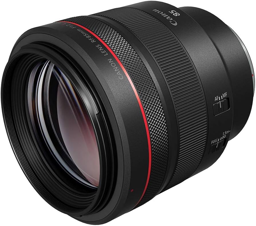 Amazon.com : Canon RF 85mm F1.2 L USM Lens, Black : Electronics