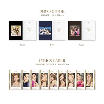 TWICE 8th Mini Album - FEEL SPECIAL [ B ver. ] CD + Photobook +