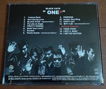 Amazon.co.jp: 帯付 レアCD ブラックキャッツ one＋ BLACKS ロカビリー