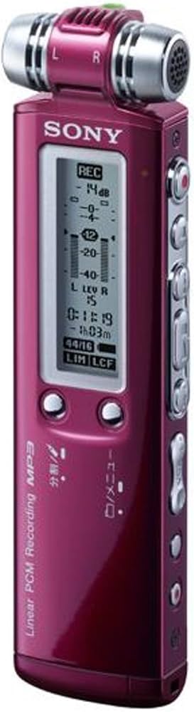Amazon | SONY ステレオICレコーダー 4GB SX850 レッド ICD-SX850/R