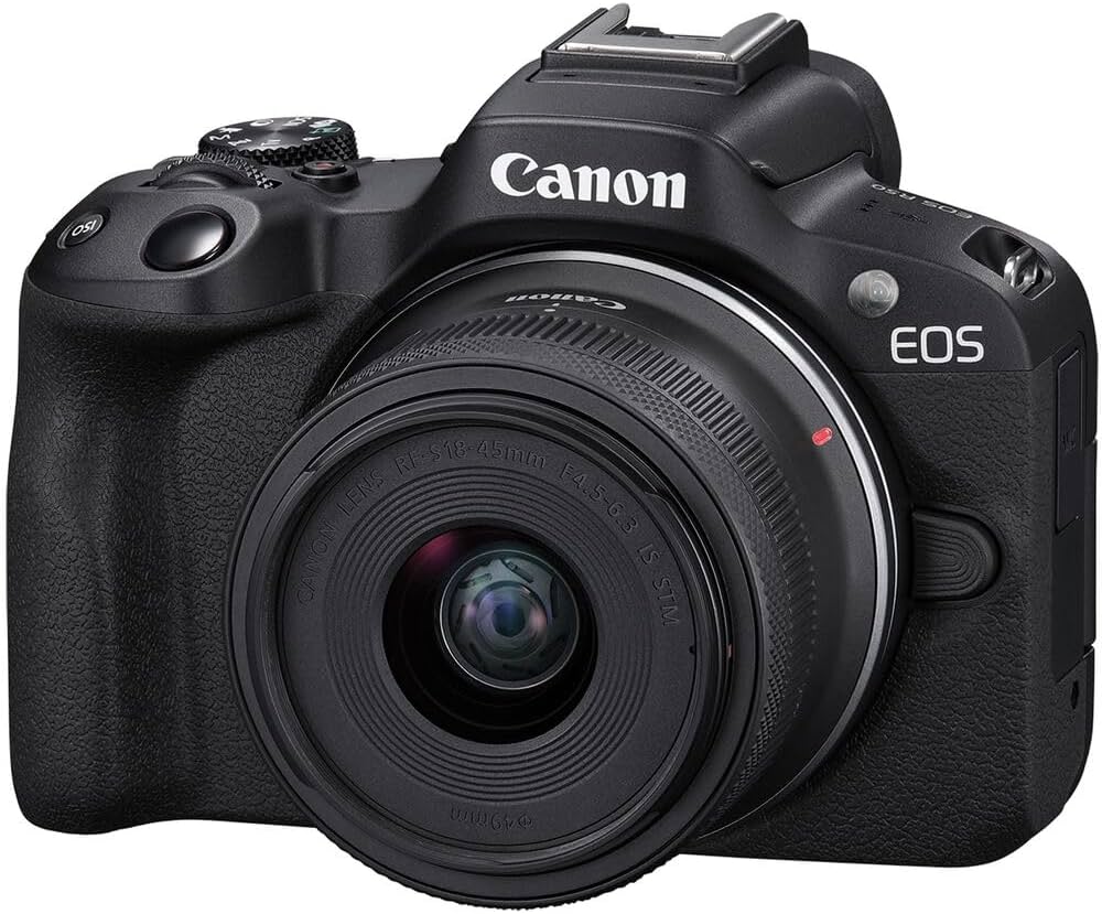 Amazon | Canon ミラーレス一眼カメラ EOS R50 (ブラック) RF-S18-45mm