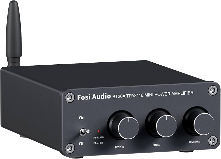 Amazon.com: Fosi Audio BT20A Bluetooth Stereo Amplifier, 2 Channel