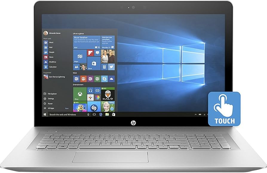 Amazon.com: HP Envy 17-inch Laptop, Intel Core i7-7500U, NVIDIA