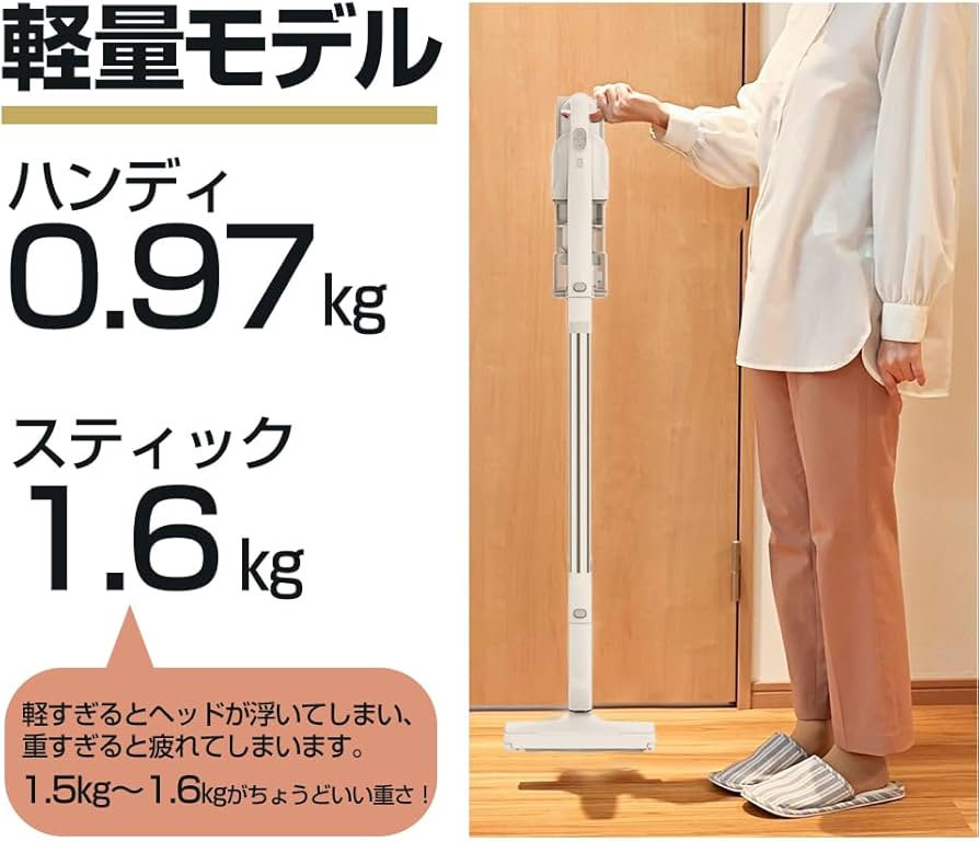 Amazon | Orage RR11 ホワイト コードレス掃除機 2026年モデル