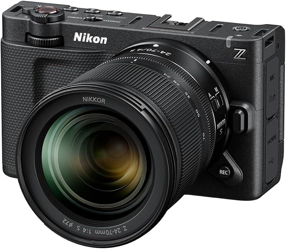 Amazon.co.jp: Nikon ミラーレス一眼 ZR 24-70/4レンズキット Z