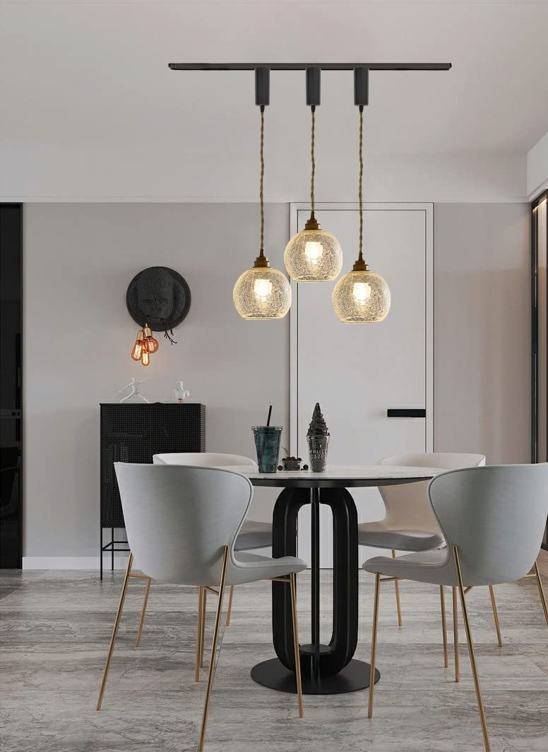 Kiven 3個セット ペンダントライト クリアガラス E26 Amazon.co.jp