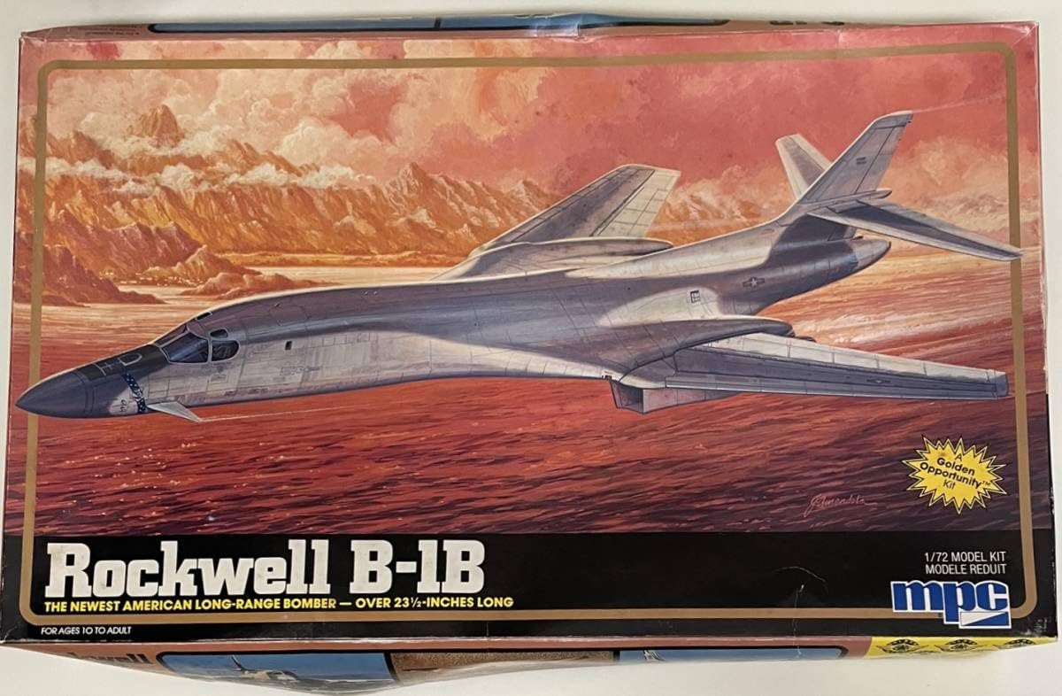 Amazon.co.jp: MPC 1/72 Rockwell ロックウェル B-1B ランサー