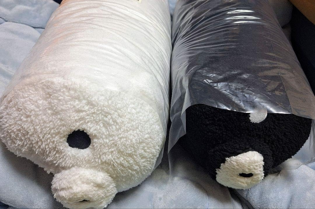 Amazon.co.jp: モノクロブー ぬいぐるみXLプレミア 全2種 白 黒 ブタ