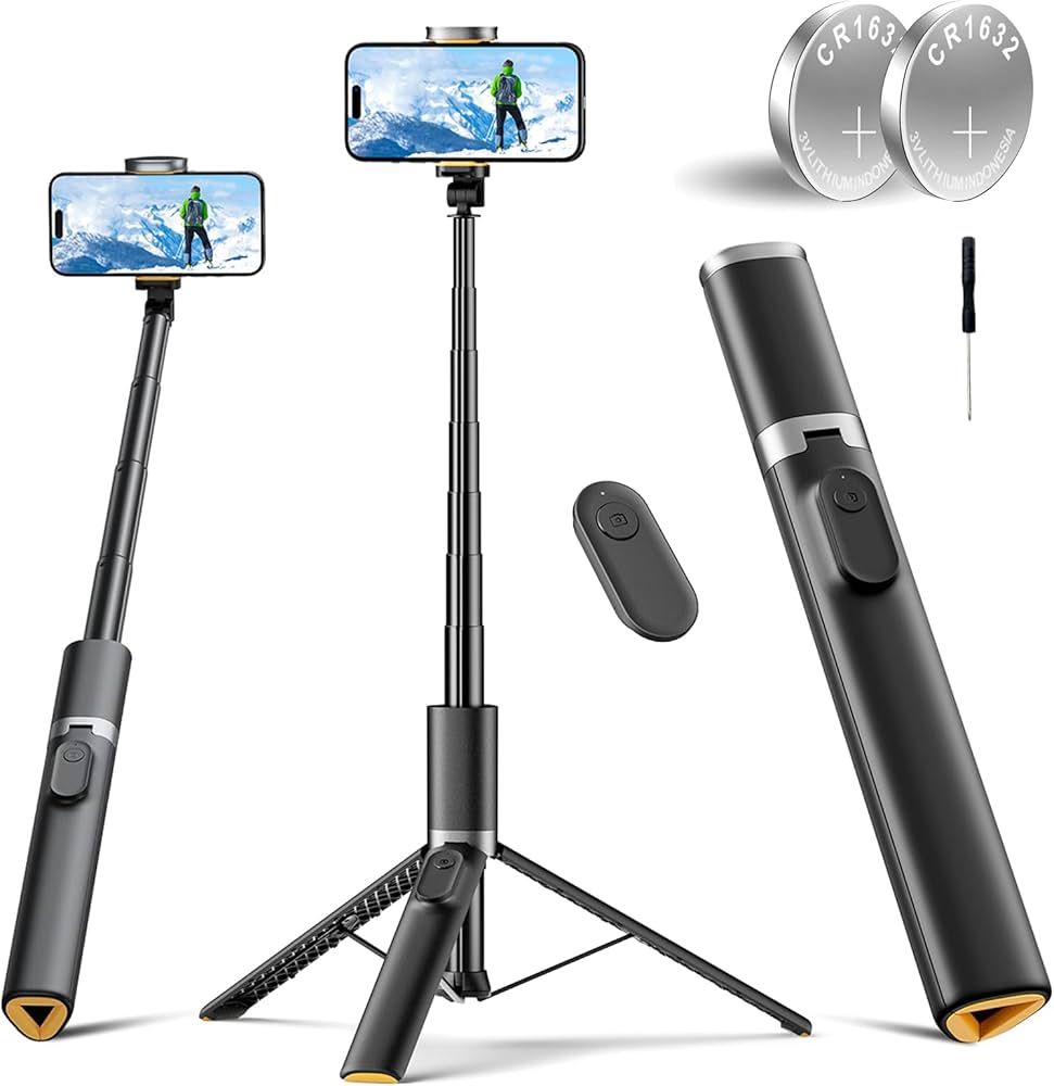 Amazon | 自撮り棒 スマホ 三脚 iphone android アンドロイド対応