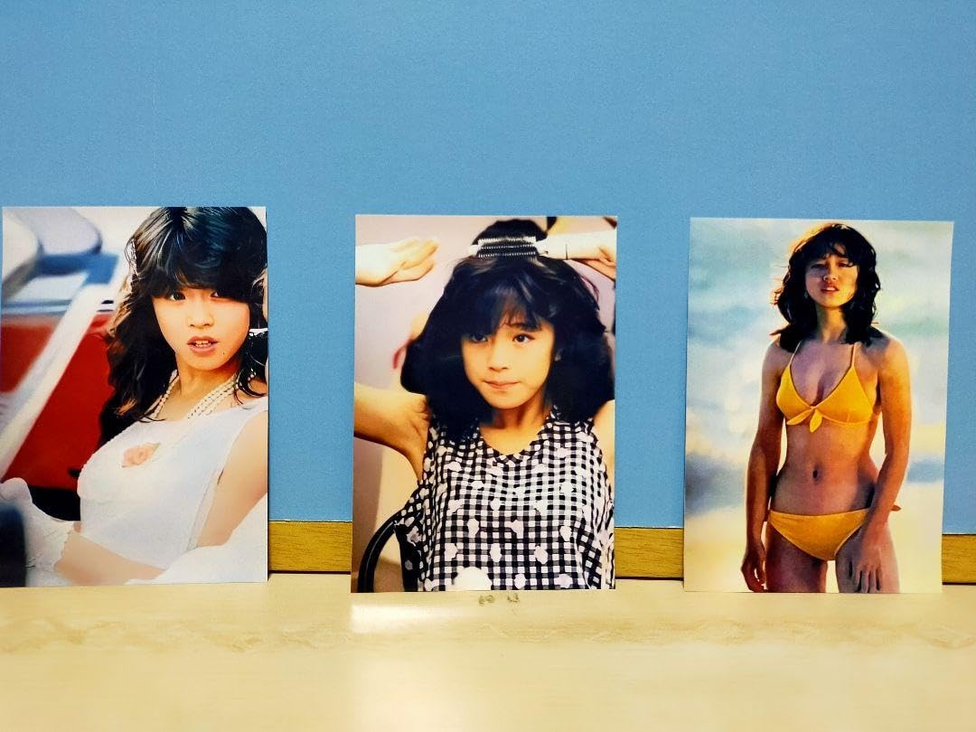 Amazon.co.jp: 中森明菜 写真 3枚セット Lサイズ ④ : ホーム＆キッチン